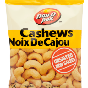 Unsalted Cashews 12/92 g