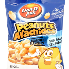 Blanched Sea Salt Peanuts 12/120 g