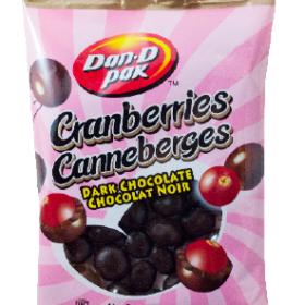 Dark Chocolate Cranberries 12/140 g
